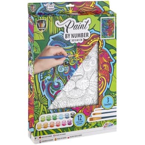 Paint By Number Lion Canvas - 30x40cm
