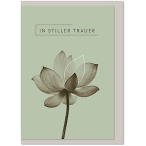 Trauerkarte KOMMA³