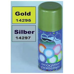Glitterspray Noname, Weihnachten, gold