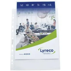 Plastficka LYRECO A4+ 0,12 25/fp