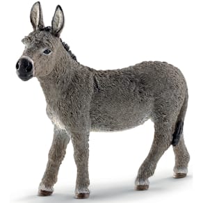 Spielzeugfigur SCHLEICH Esel, 9,5 x 3,5 x 9,5 cm