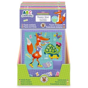 Schiebepuzzle TRENDHAUS ABC Champions, sortiert