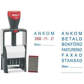 Stämpel Datum COLOP Stativ S2160/RL, 41x24mm