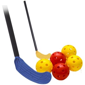 Innebandy 10st klubbor 5 bollar