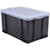 Opbergdoos Really Useful Box, 84 liter, transparant gerookt