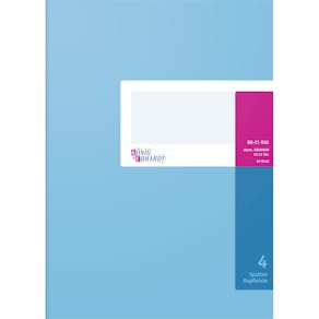 Spaltenbuch König & Ebhardt A4, 40 Blatt, 4 Spalten