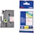 Tape Brother TZe voor P-Touch, 12 mm, rood op wit