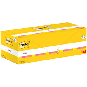 Haftnotizblock Post-it, 24x100 Blatt, sortiert