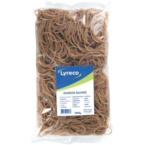Gummiband LYRECO 90x1,5mm 500g