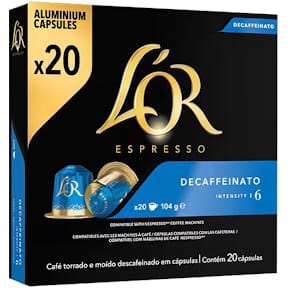 Koffiecapsules Douwe Egberts L'Or Intensity, Decaffeïnato, pak