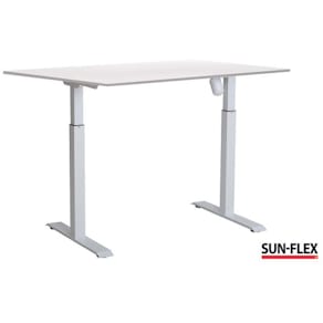 Bord SUN-FLEX II höj/sänk 160x80 vit/vit