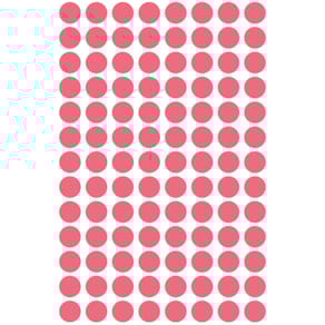 Markierungspunkte Avery Zweckform, Ø 8 mm, leuchtrot, 416 Stück