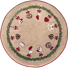 Julgransmatta FESTIVE 100cm