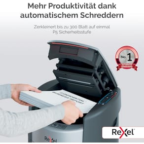 Aktenvernichter Rexel ShredMax AutoFeed+ 300M
