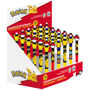 Kugelschreiber POKEMON-SELECTION Pokemon Ball, radierbar, 36 St.