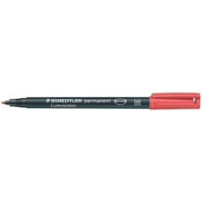 Folienstift STAEDTLER Lumocolor permanent M, rot