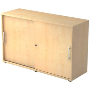 Schiebetürenschrank Hammerbacher 1752S RE, Ahorn/Ahorn, 120x40x74