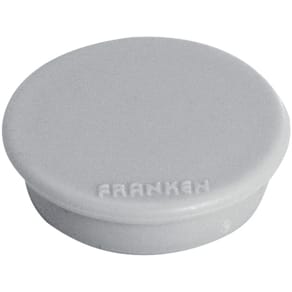 Magnete Franken, 10 Stück, grau