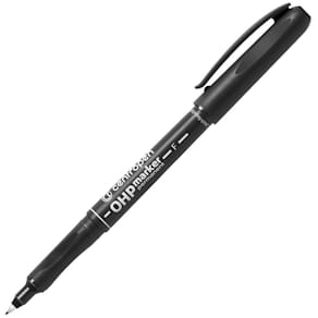 Overheadpenna Ergo permanent, fine, svart