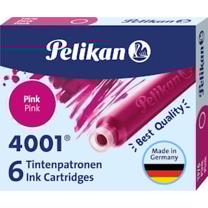 Inktpatronen Pelikan 4001, roze