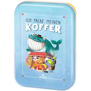 Kartenspiel MOSES Ich packe meinen Koffer, Mitnahmeformat, ab 4