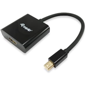 Adapter EQUIP Mini DisplayPort zu HDMI, 0,15 m, schwarz