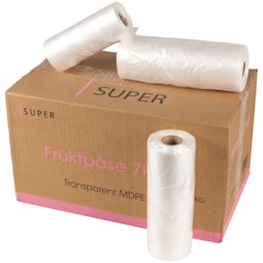 Fruktpåse 7 kg MDPE 220/120x500 mm