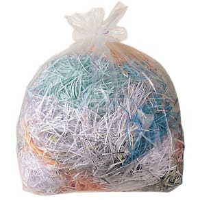 Avfallssäckar Dokumentförstörare REXEL 80L, plast, 100/rl