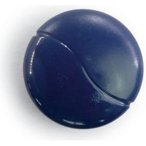 Magnetknappar LYRECO 27mm blå 6/fp
