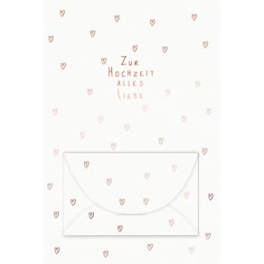 Geldkarte Vermählungskarte, Geldschein