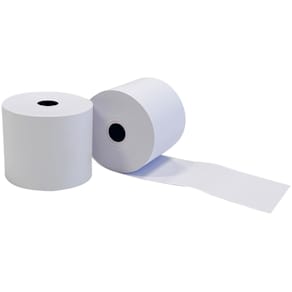 Additionsrolle Q-CONNECT 76-66-12 mm, weiß, PG, 5 Stück