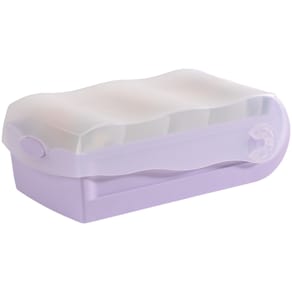 Karteibox HAN Croco, A7, transluzent/pastelllila