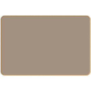 Lintex FRAME Glastavla, SILK-GLASS®, 1500 × 1000 × 50 mm, Cozy