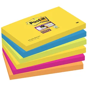 Post-it® Supersticky Rio, 76x127mm, 6/FP
