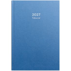Burde Tidjournal 2027 blå