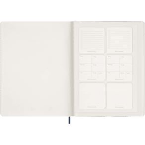 Essential Planner Weekly Vertical XXL Sapphire Blue 2027