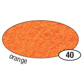 Bastelfilz Folia, orange