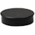 Magneten Nobo, 30 mm, zwart, blister van 4 stuks