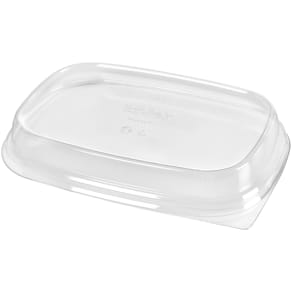 Låg til bagassebakke Duni, 1/2-comp, 258x179x35 mm, RPET, 40 stk