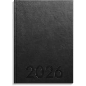 Kalender Weekly A5 2026 konstl inb svart