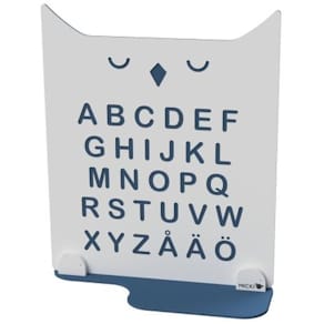 MICKI Lekskärm blå ugglan