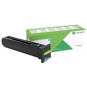 Lasertoner Lexmark Corporate HY, cyan