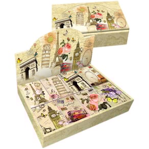 Miniblock DONAU Städte Wahrzeichen, sortiert