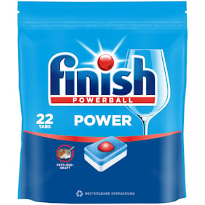 Geschirrspültabs Finish Power Fresh, 22 St.