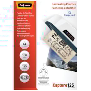 Laminierhüllen Fellowes Capture 125 µm, A4, 100 St.