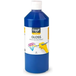 Glansfärg CREALL Gloss 500ml blå