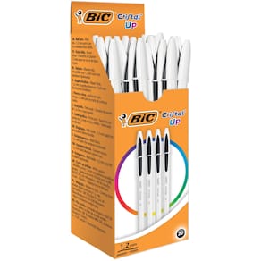 Balpen Bic Cristal Up, zwart