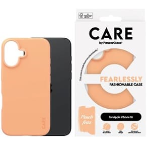 CARE iPhone 16 Case Peachy