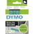 Tape Dymo D1, 12 mm, zwart op groen