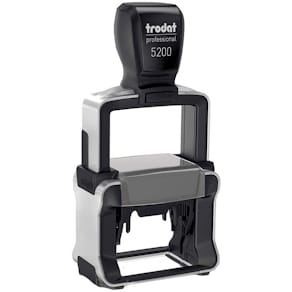 Stempel, Trodat 5200, sort, 1 stk
